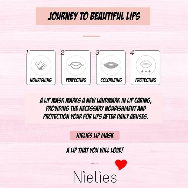 24K Golden Hydrating Lip Mask Patches, Korean Skincare, Plumping Treatment, 30 Pieces (Golden) - Product Image