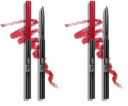 wet n wild Lip Liner Perfect Pout Matte Retractable Gel Lip Liner Pencil, Red The Scene (Pack of 2) - Product Image