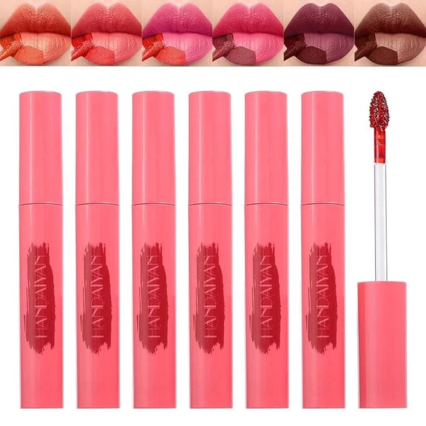 6 Colors Peel Off Matte Lip Tint, Long Lasting Natural Peel Off Tattoo Lip Liner Stain, Waterproof Smudge Proof Non-Stick ...