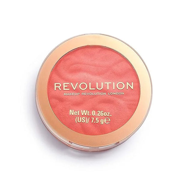 Revolution, Blusher Reloaded, Pressed Powder Face Blusher, Highly Pigmented & Long-Lasting Formula, Coral Dream, 0.26 oz -...