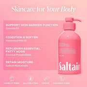 Saltair Body Wash, Signature Scents 2-Pack. Moisturizing Body Cleanser with Monoi Oil and Cupuacu Butter. Luxury Shower Ge...
