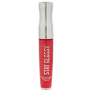 Rimmel Stay Glossy Lip Gloss - Non-Sticky and Lightweight Formula for Lip Color and Shine - 300 Ready to Flamingle, .18oz ...