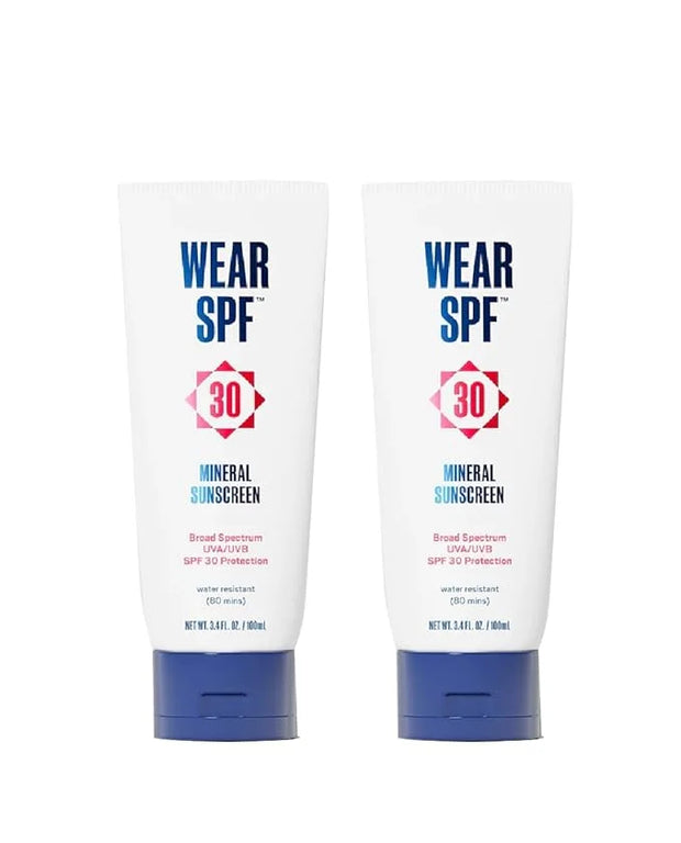 Mineral Sunscreen SPF 30 Broad Spectrum Sun Lotion for Face and Body Antioxidant-Infused, Chemical-Free and Formulated wit...