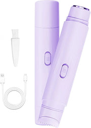 New Pinsliee Electric Razors for Women, Glowhave Double Headed Bikini Trimmer, Body Hair Shaver, Travel Razors for Women, ...