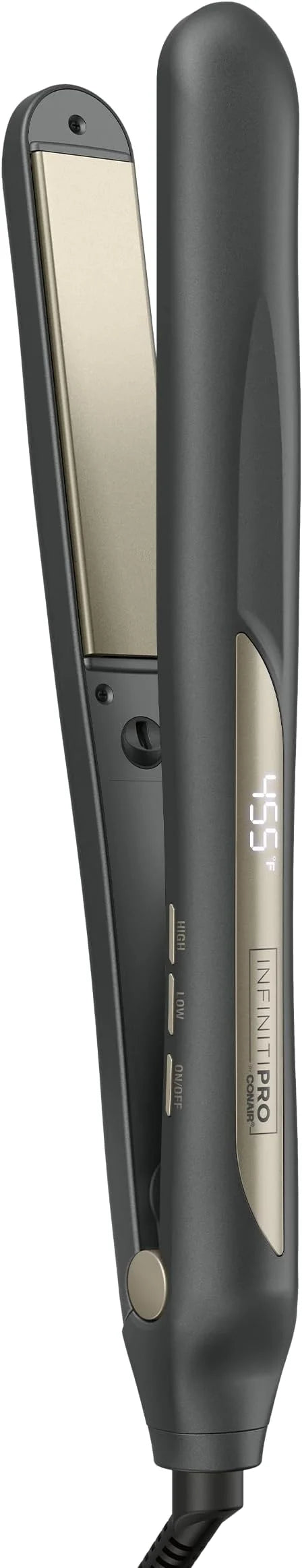 INFINITIPRO by CONAIR Tourmaline Ceramic Flat Iron, 1-inch Digital Flat Iron - Product Image
