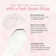 grace & stella Under Eye Brightener Balm Stick - Travel Size Toiletries - Retinol & Caffeine Eye Cream for Dark Circles, P...