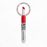 Glossy Lip Plumping Drops - Volumizing Lip Gloss With 8-Hour Plumping Effect - Vegan Formula With Caffeine & Grape Seed Ex...