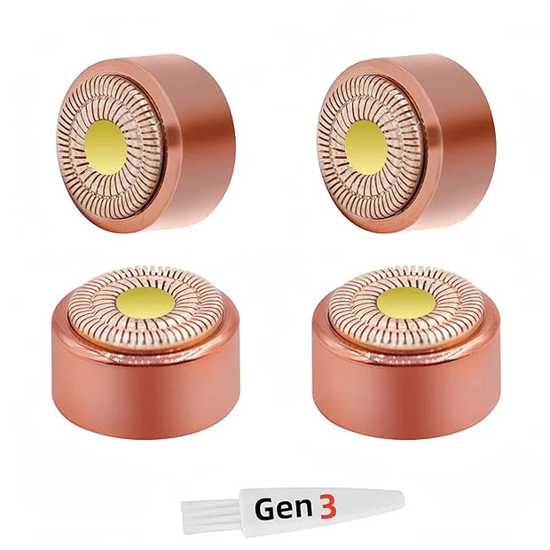for Flawless Replacement Heads Gen 3 - Finishing Touch Flawless Facial Hair Remover Replacement Blades for Women, Shaver &...