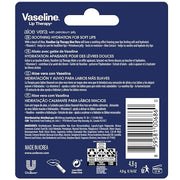 Vaseline Lip Therapy Care Aloe Fresh, Fast-Acting Nourishment, Ideal for Chapped, Dry, Cracked, or Damaged Lips, Lip Balm,...