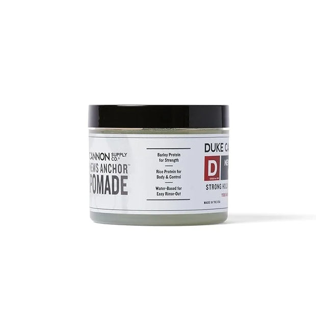 Duke Cannon Supply Co. - News Anchor Pomade, Sandalwood and Citrus Hints (4.6 oz) Natural Matte, Medium-to-Strong Hold Pom...