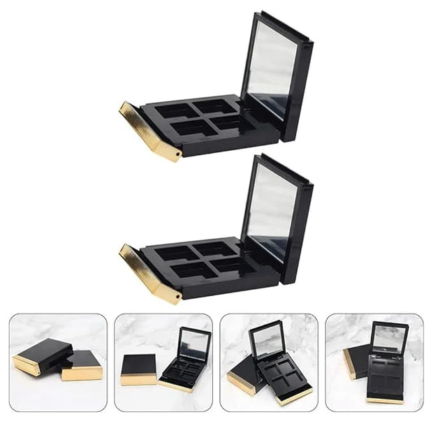 Empty Makeup Palette 2PCS Eyeshadow Makeup Palette