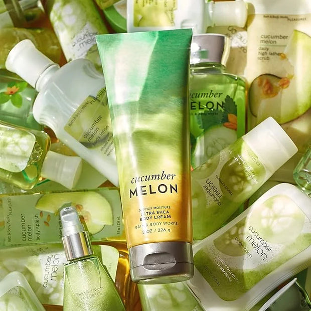 Bath & Body Works Cucumber Melon Shower Gel, 10 Ounce, Blue - Product Image