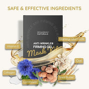Enaskin Naturals Anti Wrinkle Face Patches Anti Wrinkle Gel Face Masks (1 Pack) - Product Image