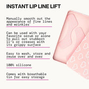 Pacifica Beauty Reusable Lip Line Mask, Skincare, Silicone Mask, For Fine Lines and Wrinkles, Lift and Firm, Pair with Ser...