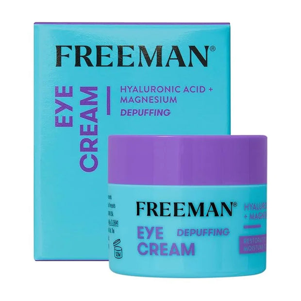 Freeman Eye Cream, Moisturizing Under Eye Cream For Dull & Tired Eyes, Brightens & Depuffs Undereye Skin, Helps Dark Circl...