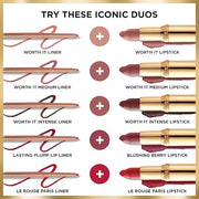 L'Oreal Paris Colour Riche Lip Liner Pencil, Creamy Pencil with Omega 3 and Vitamin E, 570 Worth It Intense, Brown Lip Lin...