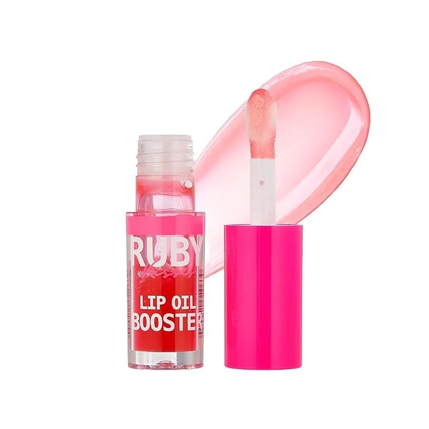 Ruby Kisses Lip Oil Booster, Hydrating Lip Gloss with Nourishing Natural Oil Blend, Jumbo Wand for Easy Application, Non-S...