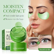 Aloe Vera Eye Masks, Under Eye Patches for Dark Circles and Puffiness 60PCS, Anti-Aging Eye Patch Treatment Masks, Hydrati...