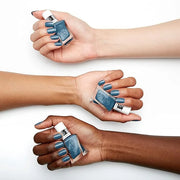 essie gel couture, Long-Lasting Nail Polish, 8-free Vegan, Fashion Freedom, Blue, Cut Loose, 0.46 fl oz - Product Image