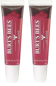 Burt's Bees Lip Gloss, Lip Shine for Women, 100% Natural Makeup, Pucker (Pack of 2) - Product Image
