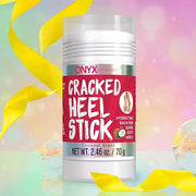 Onyx Professional Cracked Heel Repair Balm Stick for Dry Cracked Feet Treatment, Coconut Scent, 1 pack - Moisturizing Foot...