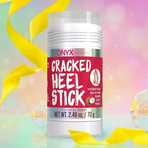Onyx Professional Cracked Heel Repair Balm Stick for Dry Cracked Feet Treatment, Coconut Scent, 1 pack - Moisturizing Foot...