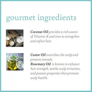 Camille Rose Coconut Water Curl Conditioner with Natural Coconut, Rosemary, & Castor Oils to Hydrate and Detangle, for Cur...