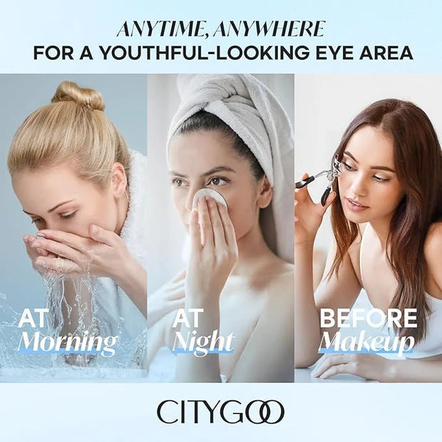CITYGOO Retinol Eye Stick With Collagen, Hyaluronic Acid For Dark Circle, Under Eye Cream Anti Aging, For Puffiness and Ba...