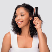 Diane 9-Row Professional Styling Brush, Nylon Pins for Thick or Curly Hair, Use with Wet Hair and Distributing Conditioner...