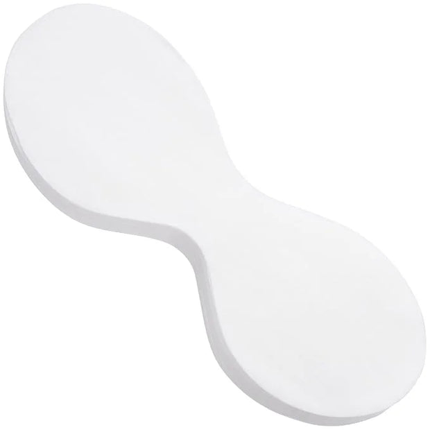 100 Sheets Disposable Eye Care Mask, Non-Woven Cotton Eye Pads for DIY Skincare, Clear Eye Mask Paper Beauty Sheets for Be...