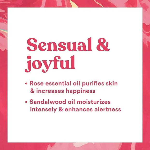 ASUTRA Dead Sea Salt Essential Oil Body Scrub Exfoliator (Sensual Rose), 16 oz - Ultra Hydrating, Gentle, & Moisturizing -...