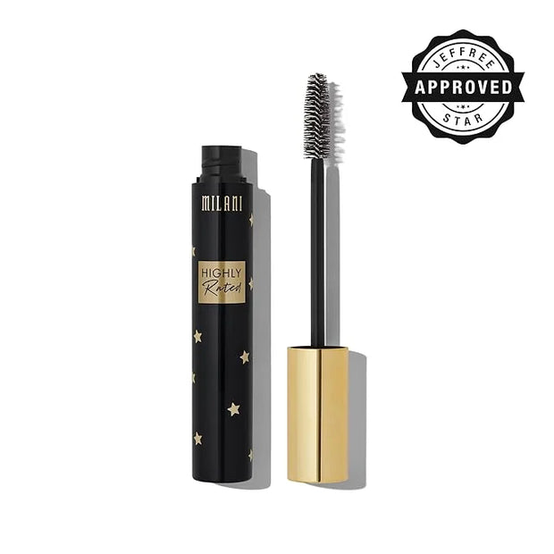 Milani Highly Rated Mascara - Black | Lengthening and Voluminous Mascara | Best Mascara | Separates and Builds Lashes | Us...
