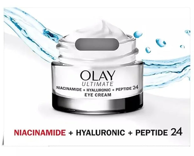 Olay Ultimate Niacinamide + Hyaluronic + Peptide Eye Cream (0.5 fl. oz., 2 pk.) - Product Image