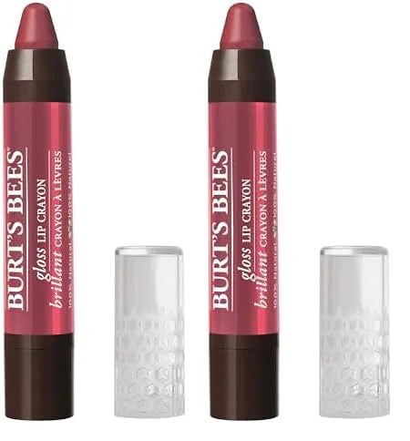 Burt's Bees 100% Natural Moisturizing Gloss Lip Crayon, Tahitian Sunset - 1 Crayon (Pack of 2) - Product Image