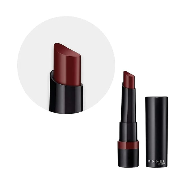 Rimmel Lasting Finish Matte Lipstick, 560 Crimson Desire (Pack of 2) - Product Image