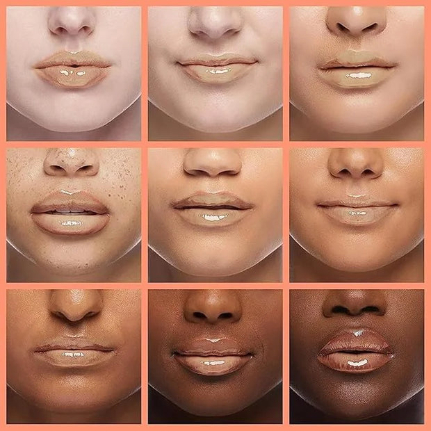 GECOMO Moisturizing Lip Oil,No-Sticky Lip Gloss Lip Balm Lip Care,Fruit Flavoured Lip Oil For Dry Lip's Moisturizing Hydra...