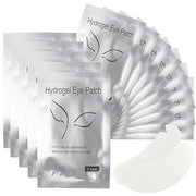 100 Pair V Shape Under Eye Gel Pads Hydrogel Eye Patches For Eyelash Extension, Lint Free Under Hydrogel Eye Mask Pads Las...