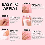 Kiara Sky Nail Dipping Powder Dip Essentials 2 oz (CLEAR) - Product Image