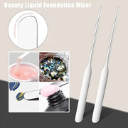 6 Pack Stainless Steel Makeup Spatula Foundation Liquid