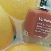 Lip Potion Aqua Glow No.1 Lemon Balm | Hydrating, Non-Sticky Gloss with Sheer Radiance | 0.3 Oz - Product Image