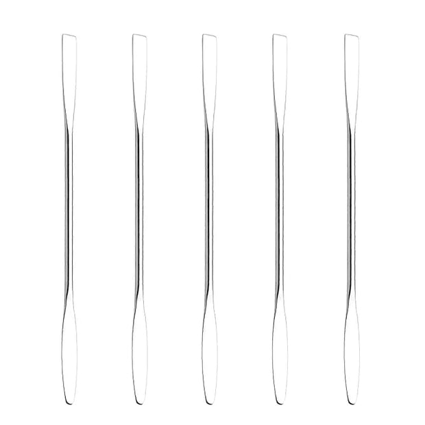 5Pcs Makeup Spatula tool metal Set Professional Beauty