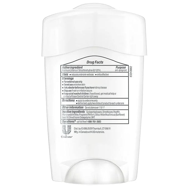 Dove Clinical Protection Antiperspirant Deodorant, Original Clean, 1.7 Ounce - Product Image