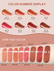 INTO YOU Lip Gloss Coco Liquid Moisturizing Lipstick Long Lasting Lip Stick Lip Stain Makeup Glitter Shine Non-sticky Lips...