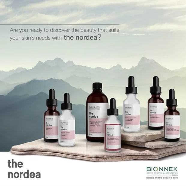 The nordea - 5% Caffeine Serum Angelica - Anti-Aging Eye Serum for Dark Circles, Puffiness and Wrinkles - Caffeine Eye Ser...