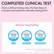 Amuse SEOUL BEBE TINT - 03 COOL HIBISCUS | 24-hour Long-lasting Lip Stain, Plumping, Hydrating, Moisturizing, No Peel Off,...