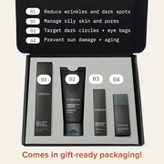 Limited Edition Men's Skincare Gift Set, Cardon Anti-Aging Korean Skincare Routine, Cactus-based, All Skin Types, Face Was...
