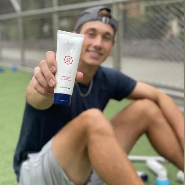 Essential Sunscreen SPF 50 Broad Spectrum Hybrid Lotion for Face and Body with Zinc Oxide to Reflect Harmful UVA/UVB Rays,...