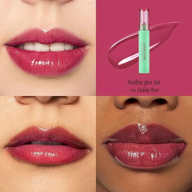 Pudding Glow Korean Lip Tint | Long-Lasting Lip Pudding
