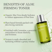 Aloderma Essential Aloe Firming & Rejuvenating Skin Care Set - 4 Pieces - Gel, Cleanser, Toner, Cream - Product Image