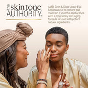 Ambi Even & Clear Under Eye Serum for All Skin Types; Anti Aging Formula features Peptides, Hyaluronic Acid, and Vitamin A...